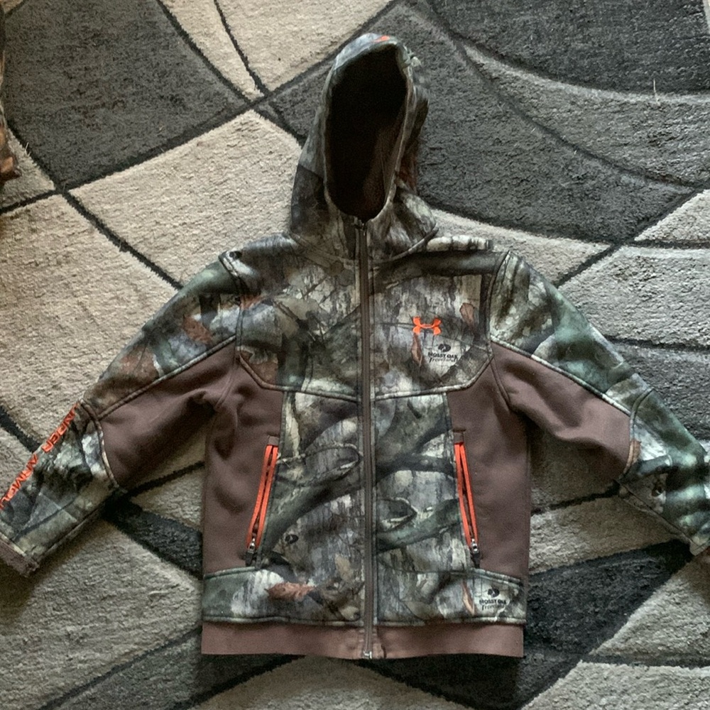 Under Armour Storm youth fleece lined jacket with hood YOUTH MEDIUM